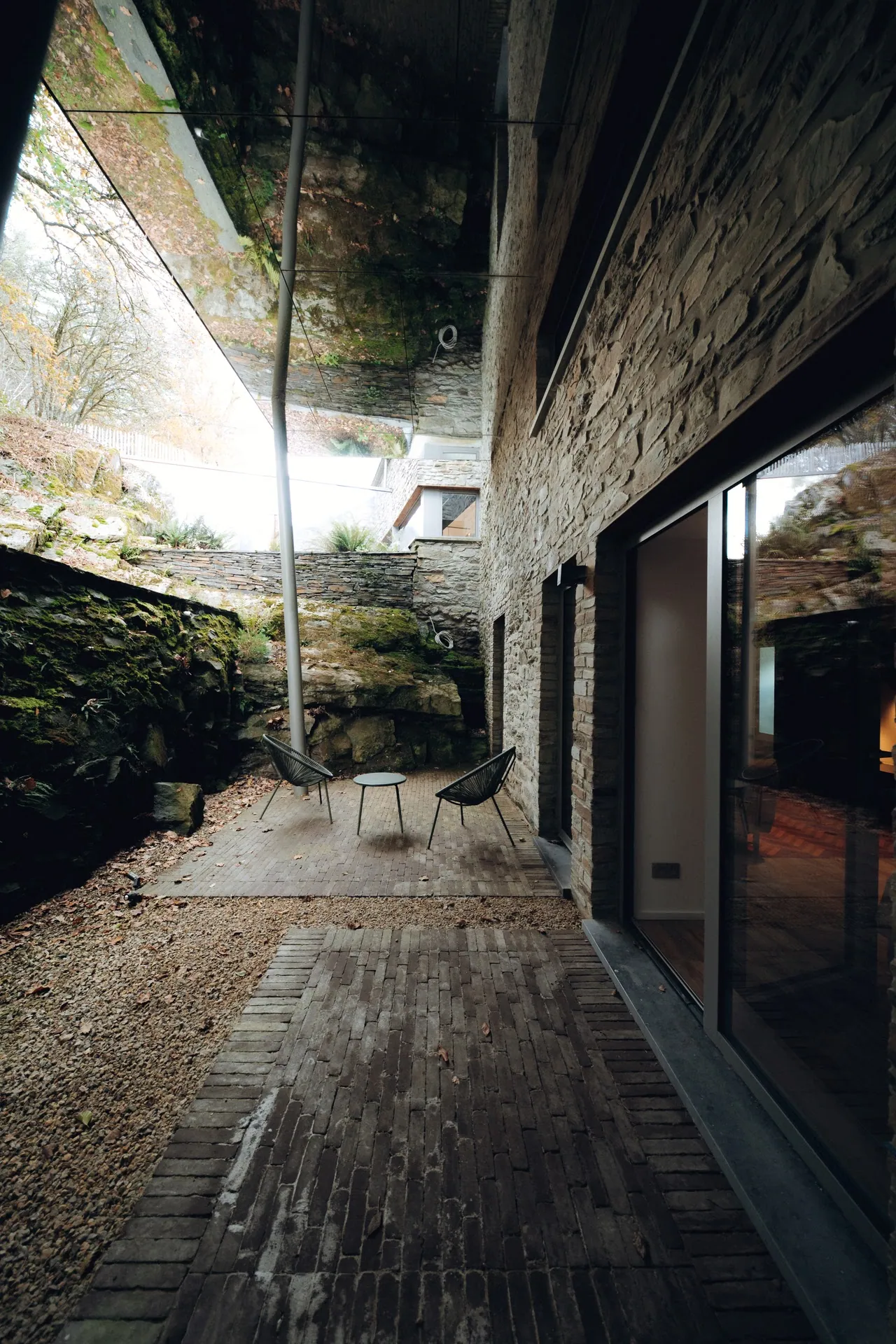 La cour intérieure du studio RØC